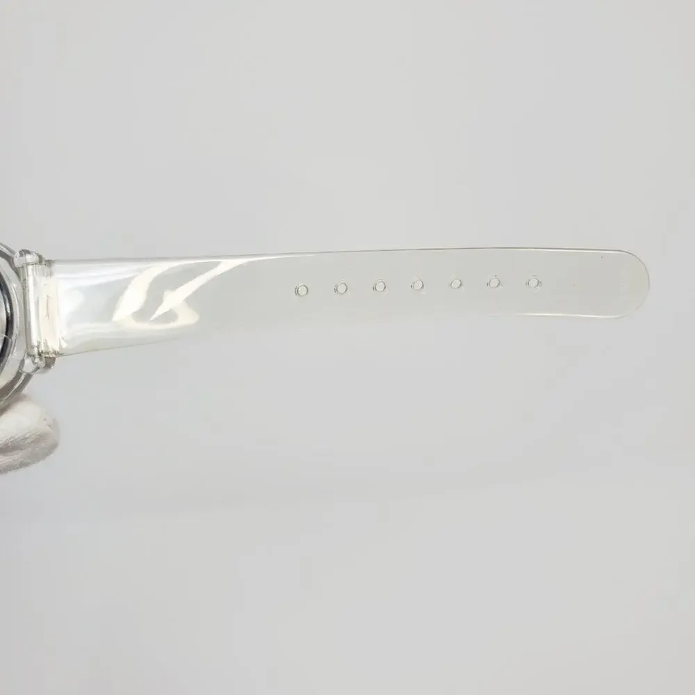 Disney Y2K Mickey Minnie Goofy Donald Analog Watch Clear